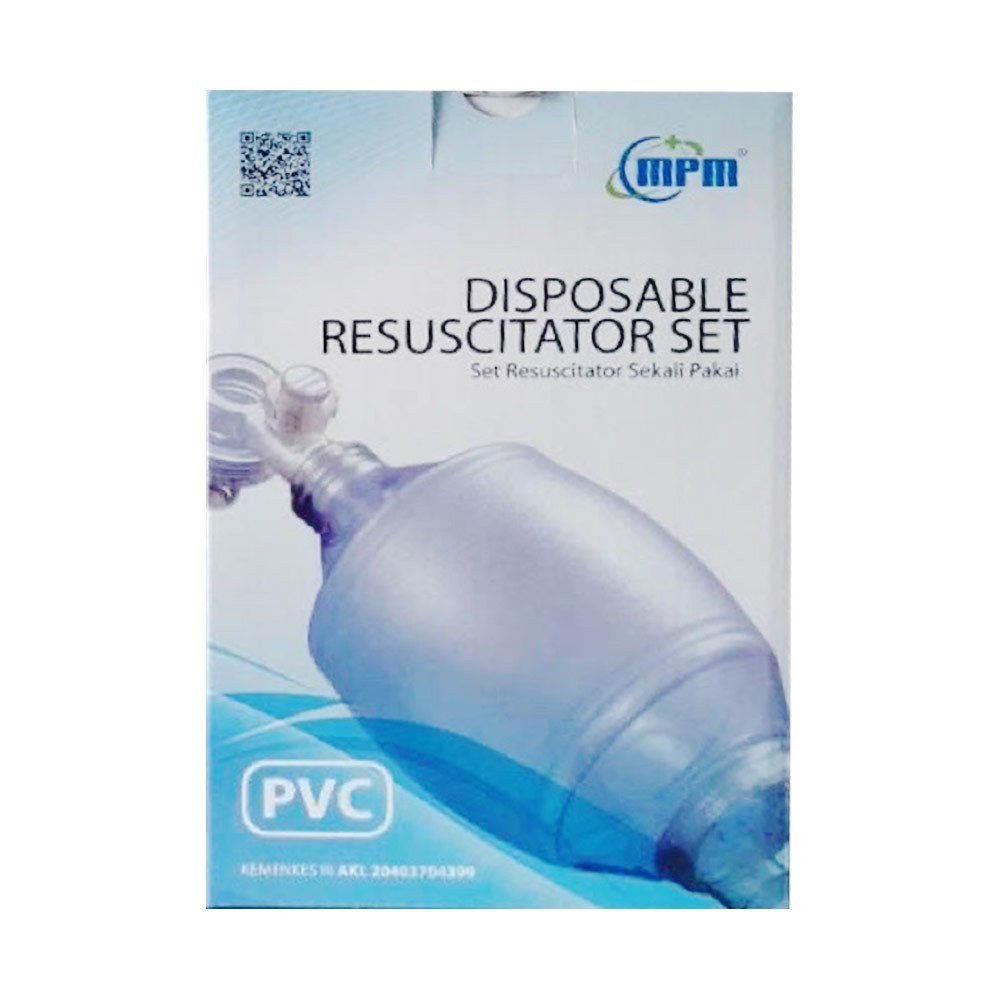 *Mastha Malang* Ambubag PVC  / Disposible Resusicitator Set / Ambubag Anak / Ambubag Dewasa / MRM