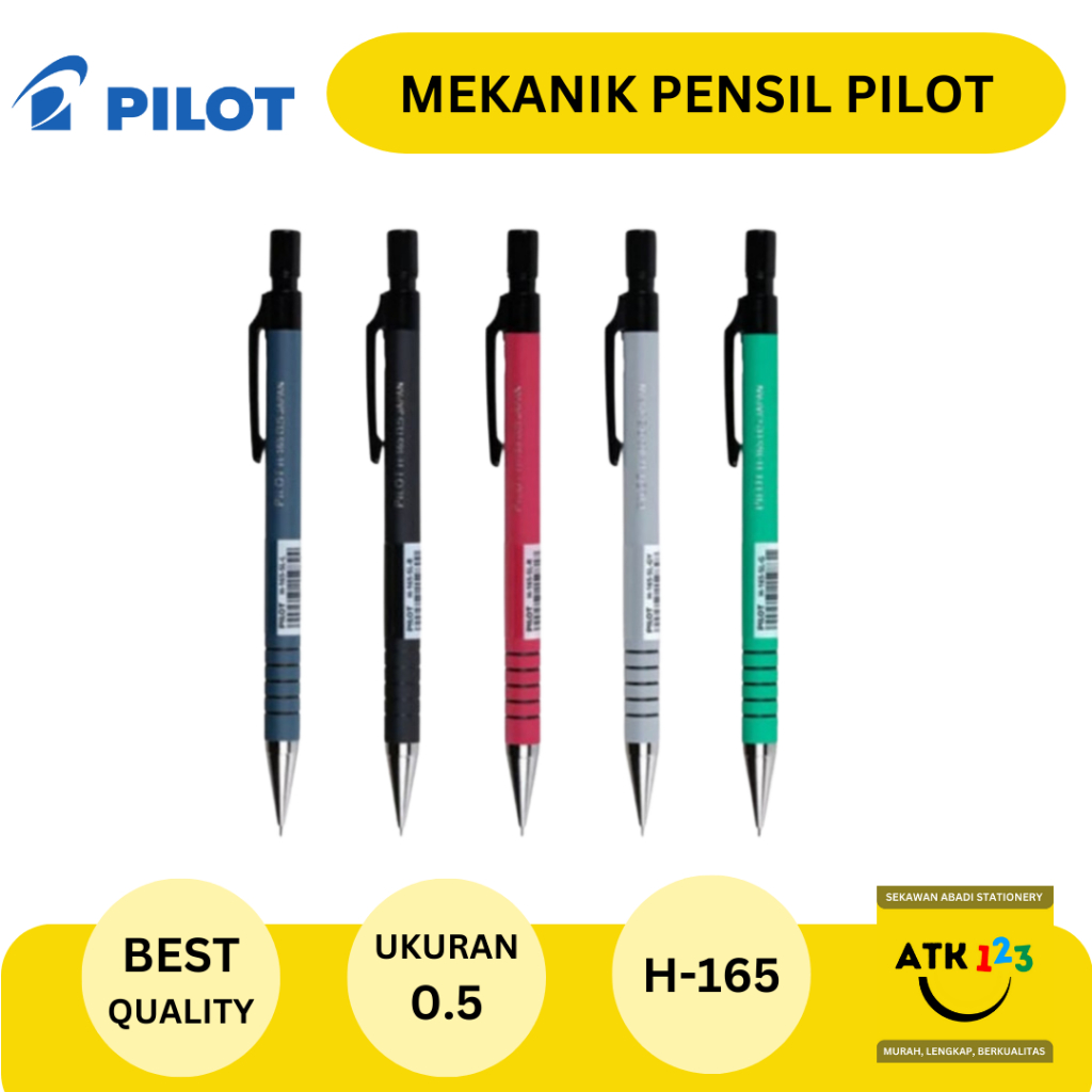 

Mekanik Pensil / Mechanic Pencil Merk Pilot H-165