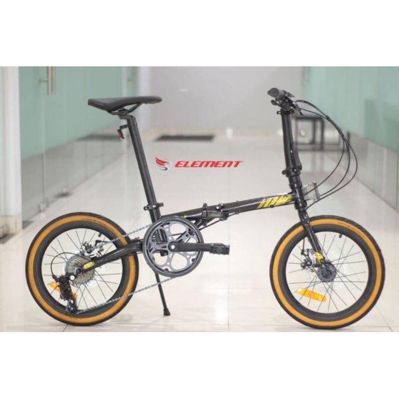 Sepeda Lipat Element Troy 8 Speed 16 Inch 349