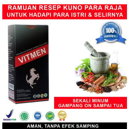 Vitmen Obat Kuat Herbal Tahan Lama Vitmen Asli Original