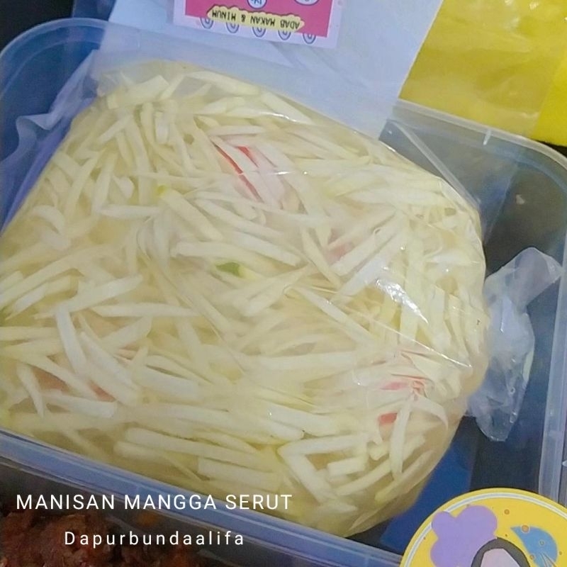 

Manisan Mangga Serut , Asinan Mangga Serut , Mangga muda