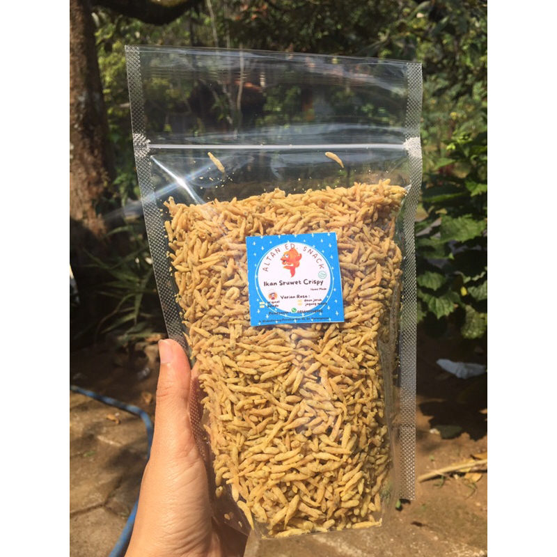 

ikan sruwet crispy balado, 250gram /khas wonosobo/baby fish