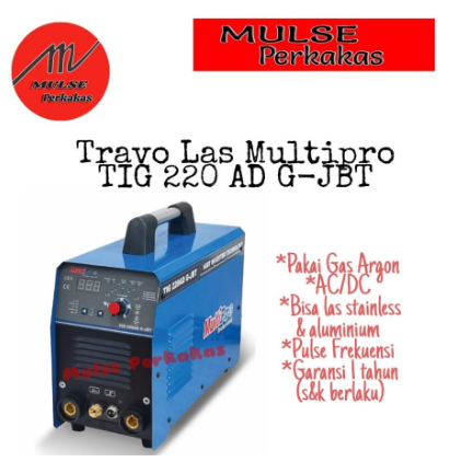 Travo Las Tig 220 AD G-JBT Mulipro/ Travo Las Argon