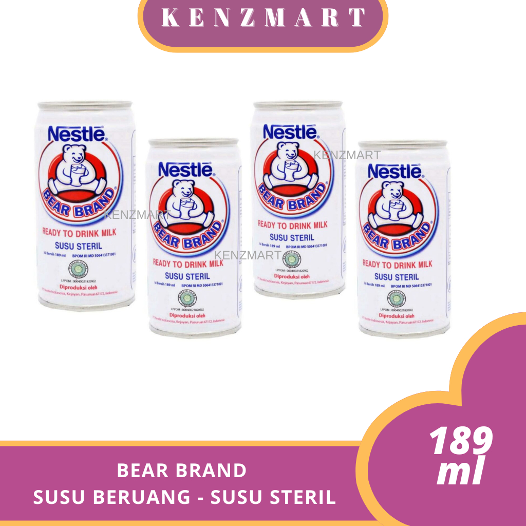 

BEAR BRAND SUSU BERUANG SUSU STERIL