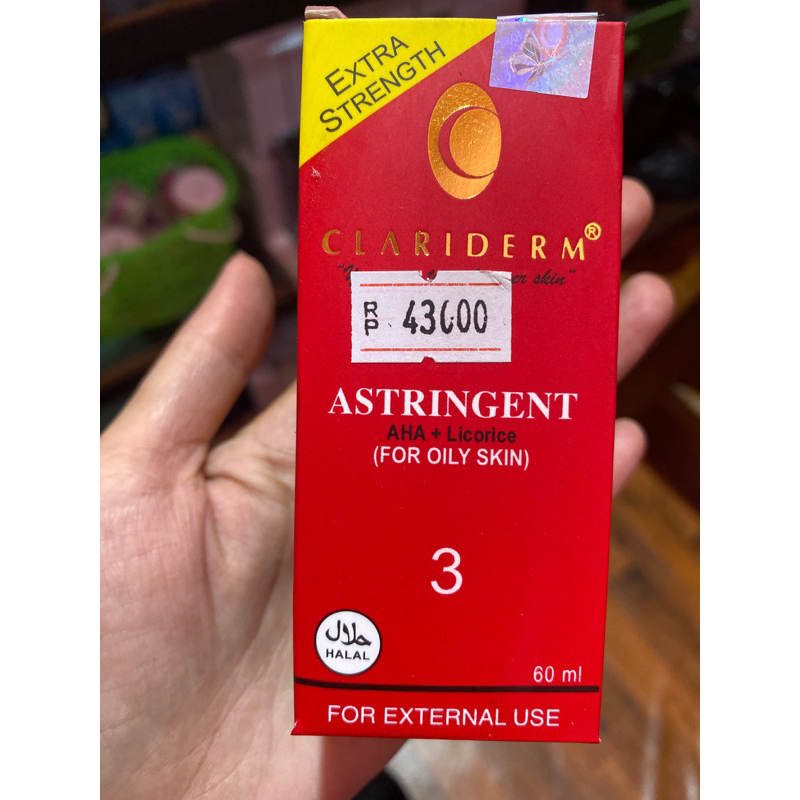 Toner CLARIDERM Ori Philipin