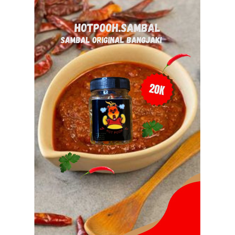 

Hotpooh Sambal BangJaki Original/Sambal Pedas Botol