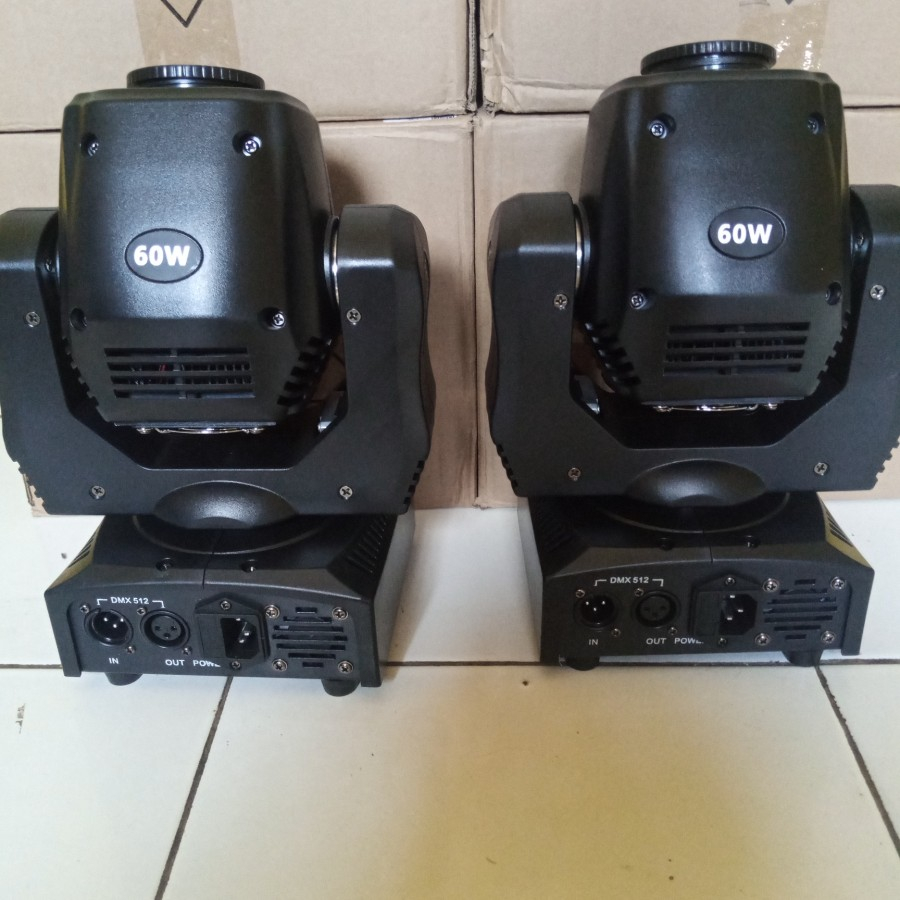 Mini beam moving head 60watt fullcolor