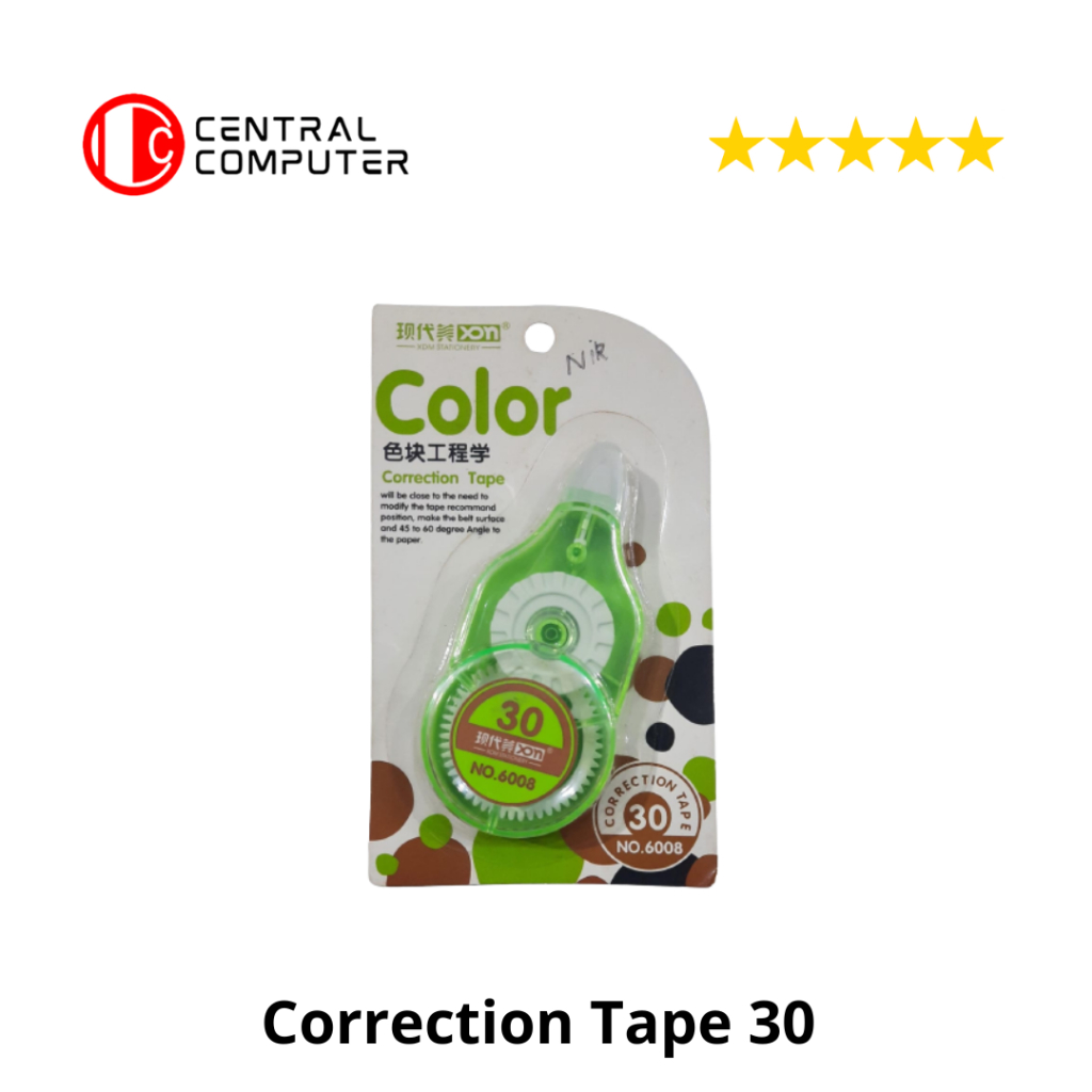 

Correction Tape 30 - XDM Stationery 30 - No.6008