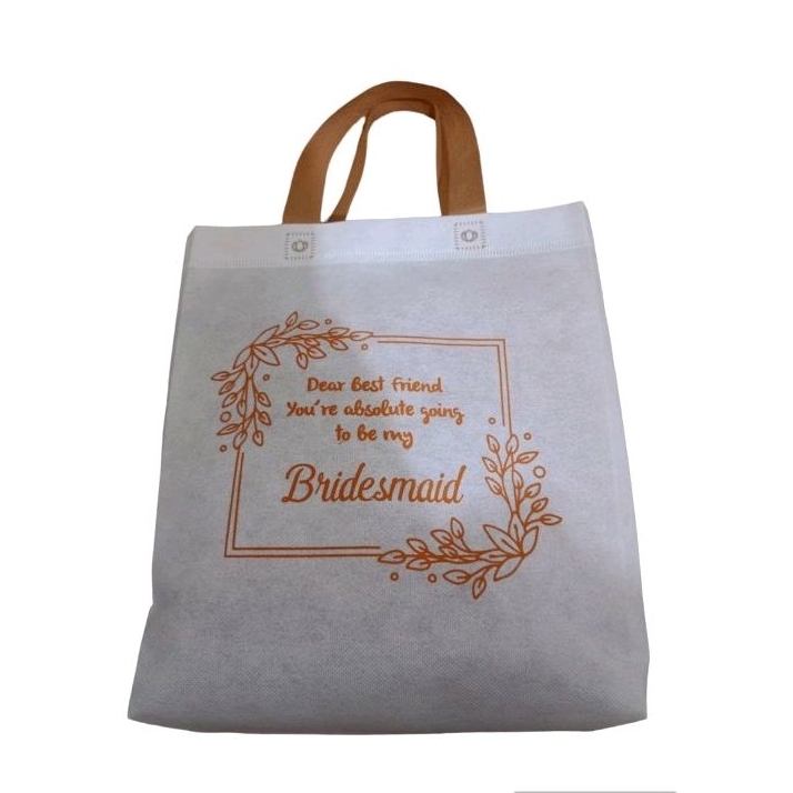 

Goodie bag tas kain BRIDESMAID