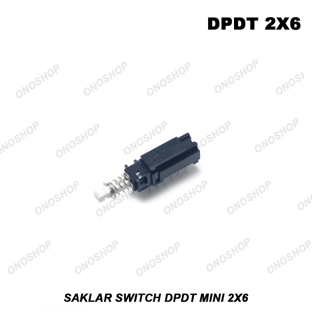 Saklar Switch DPDT Mini 2x6