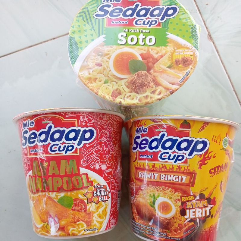 

mie sedap cup (3pcs)