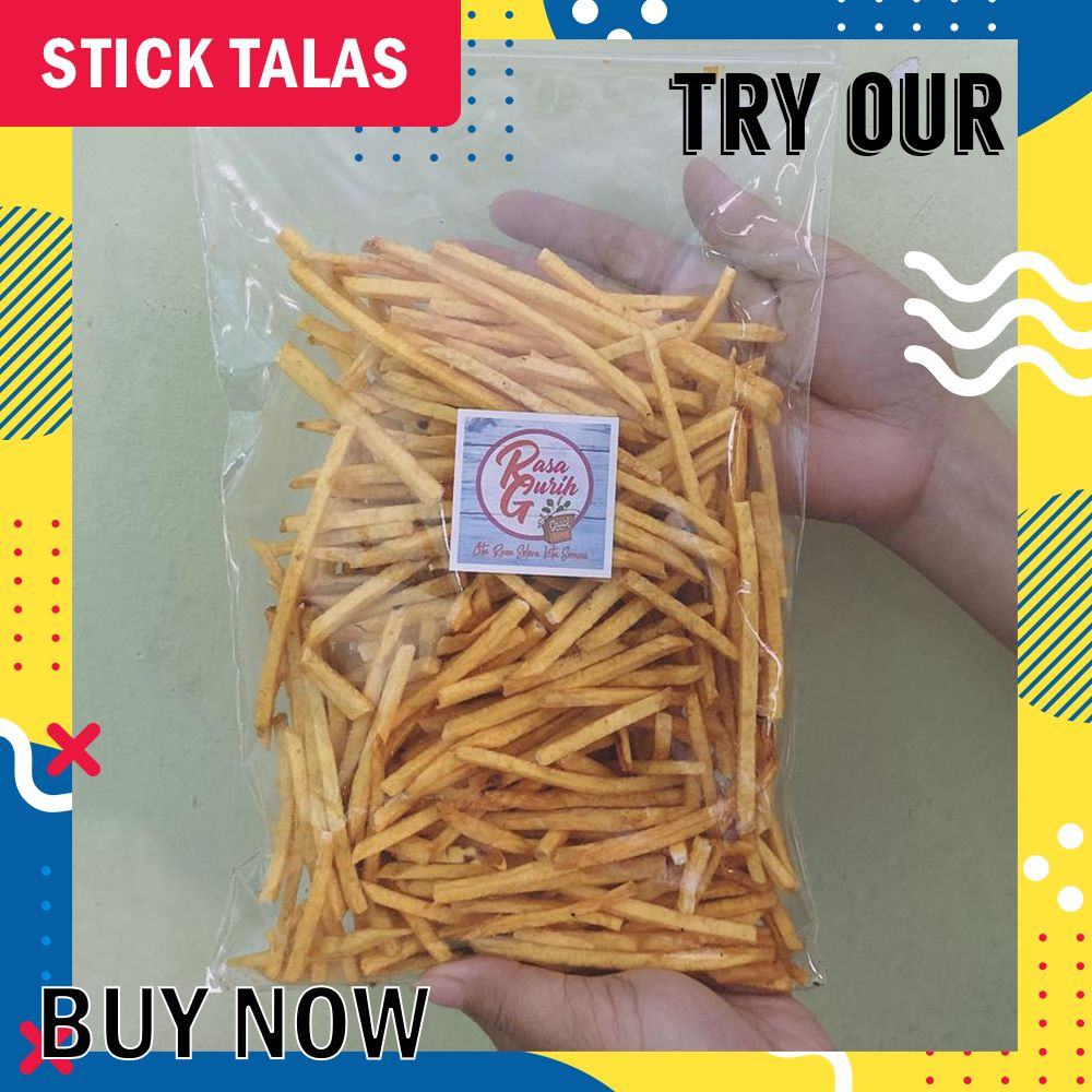 

Rasagurih stick talas / keripik talas renyah 180 gr