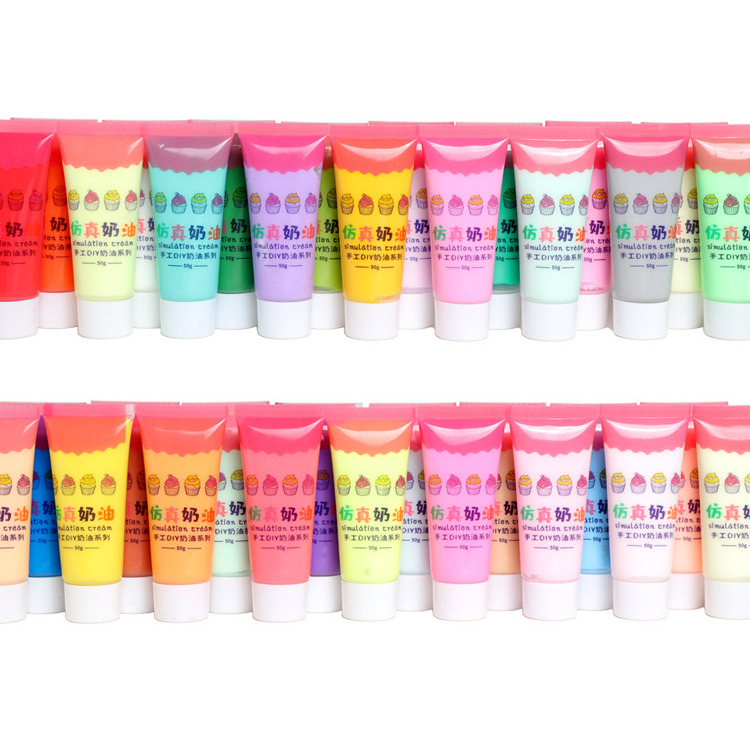 [DZ] DY07 - Deco Cream / Fake Whipped Cream / Simulation Liquid Clay DIY