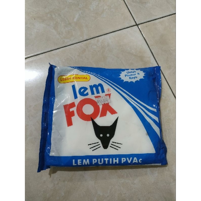 

lem fox putih / lem putih PVAc / lem fox putih 350 gram 800 gram