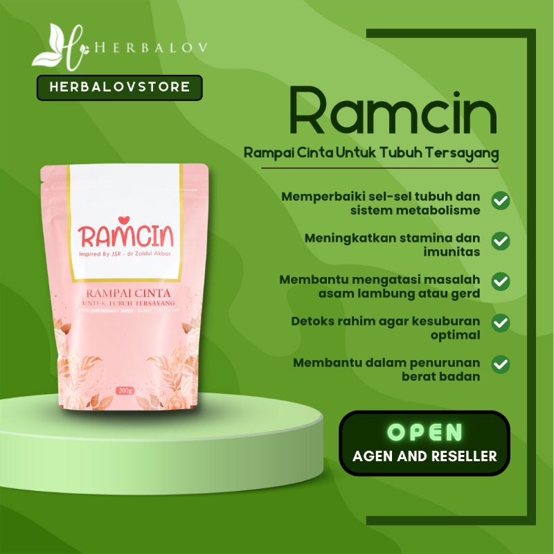 RAMCIN HERBALOV | RAMUAN CINTA HERBALOV HERBAMOUR | RAMPAI CINTA HERBAMOUR | HERBAL MENGATASI GERD