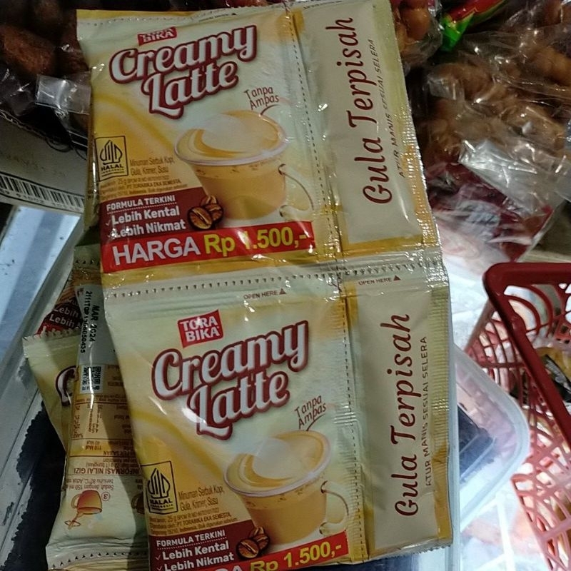 

Kopi Torabika Creamy Latte [25gram x 10 sachet]