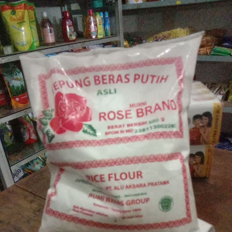 

tepung beras rose brand 500 gr