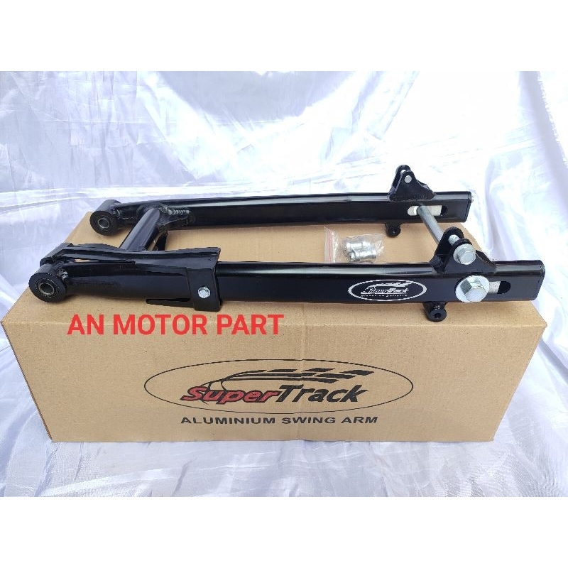 SWING ARM ALUMUNIUM YAMAHA RX KING RXK SUPER TRACK SUPERTRACK MODEL B PRO GEN 2 HITAM