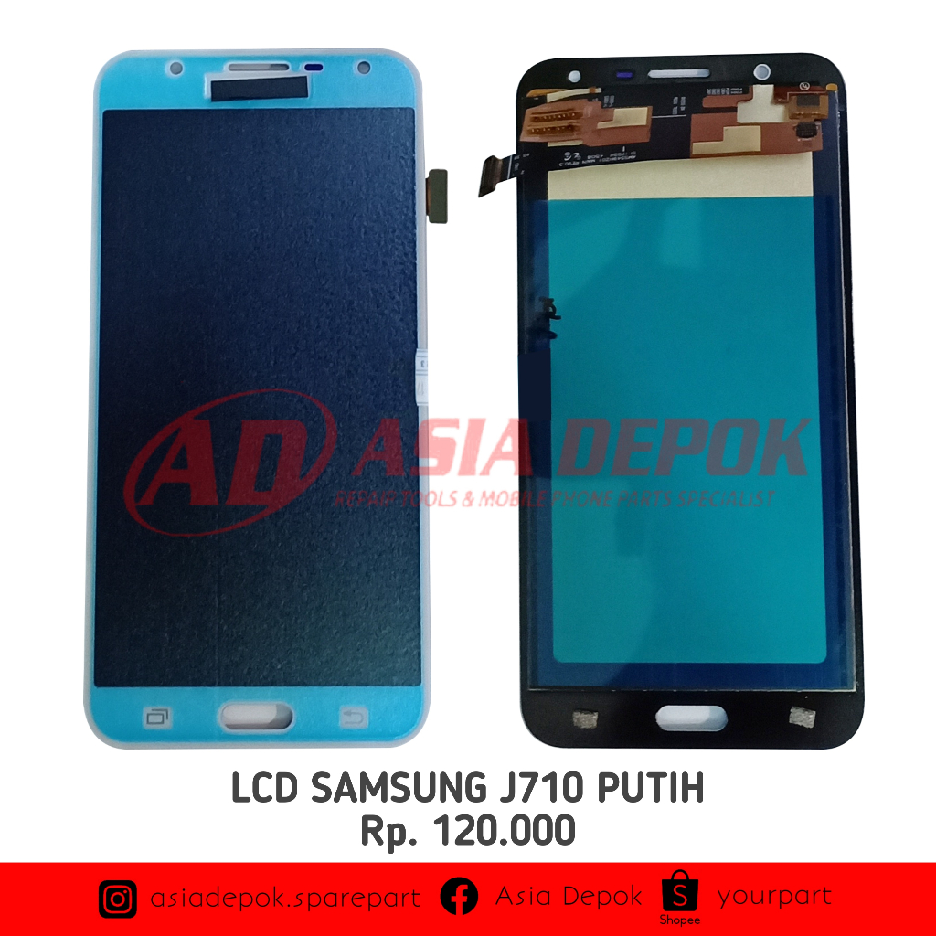 LCD SAM J710 PUTIH