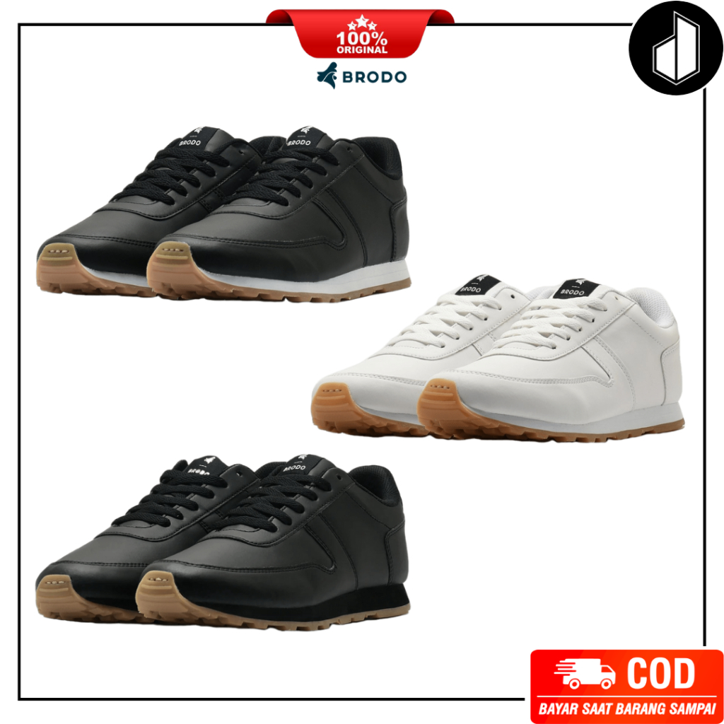 Sepatu Brodo Base Lite Original Sneakers Pria Wanita