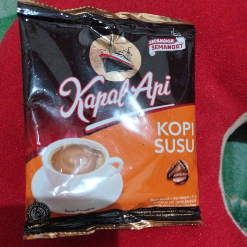 

kopi susu kapal api 31g x 12 pcs