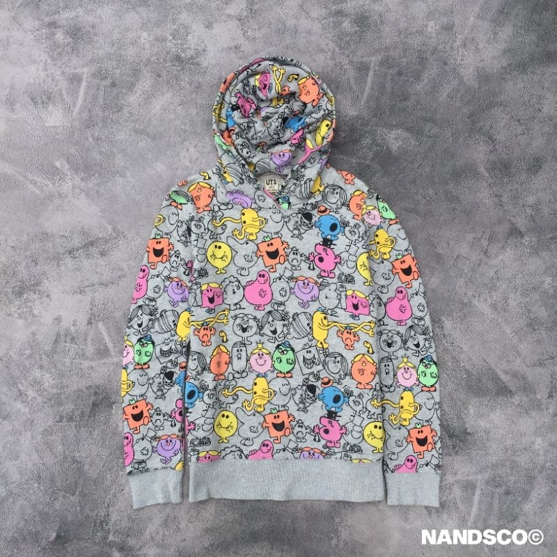 UT UNIQLO x MR.MEN LITTLE MISS Graphic Pullover Hoodie - All Over Print (AOP)