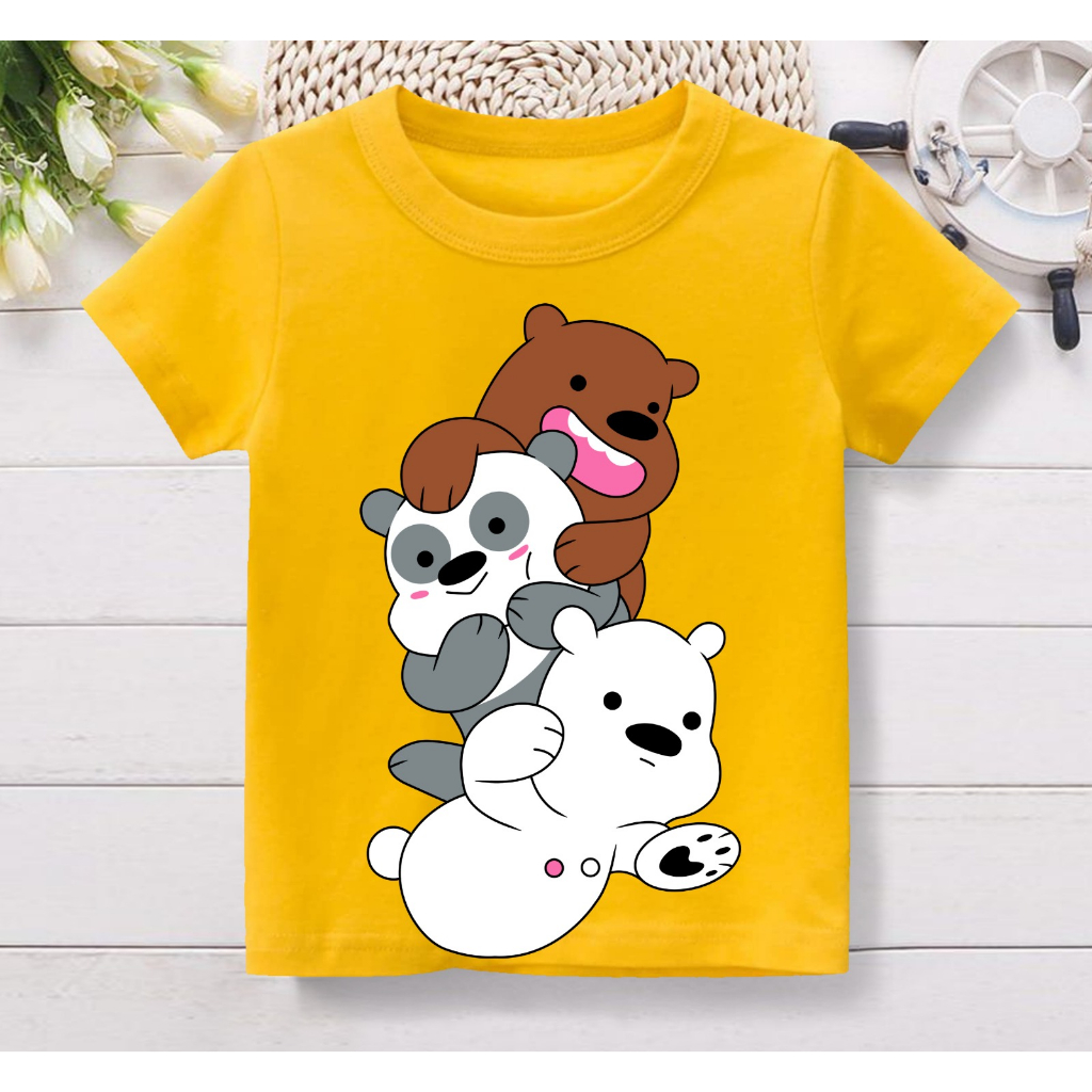 Deonz - 1-9 TAHUN Baju kaos anak anak lengan pendek grosir Jakarta kaos anak untuk umur 1-9 tahun