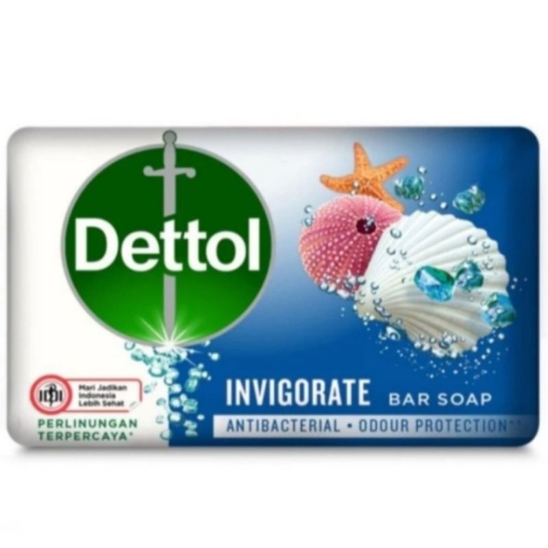 Dettol  Sabun batang Invigorate 100 gr