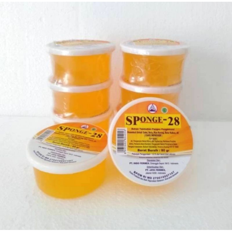 

sponge 28 80 gram