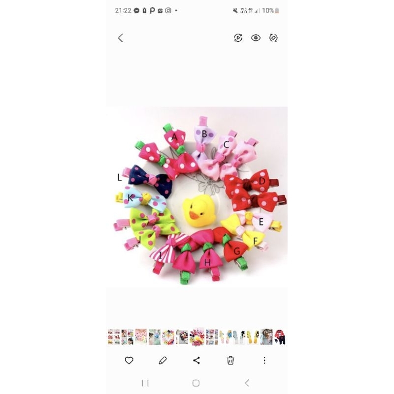 Jepit Rambut Anak Little Bow / Jepit Rambut Anak Lucu / Jepit Rambut Anak Kecil