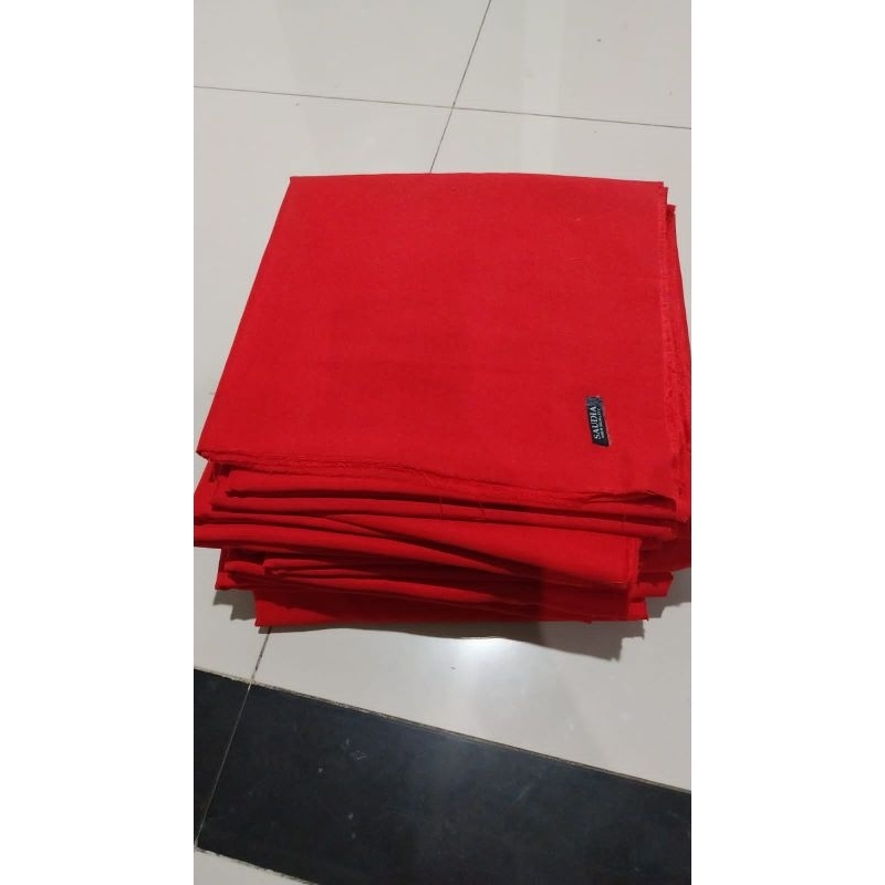 jilbab segiempat merah bendera/jilbab agustus