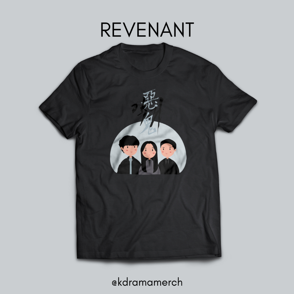 REVENANT TSHIRT KAOS DRAMA KOREA / DRAKOR KIT / DRAMA KOREA FANKIT / DRAKOR / KAOS COTTON / KAOS KAT