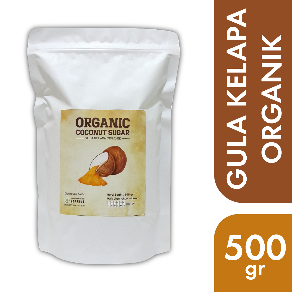 

Gula Semut Kelapa Kristal Organik Coconut Sugar Bubuk 500 gr