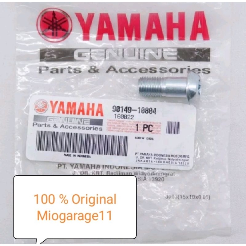 Baut Kaliper Caliper Rem Depan Xmax - Mio J Asli Original 90149-10804