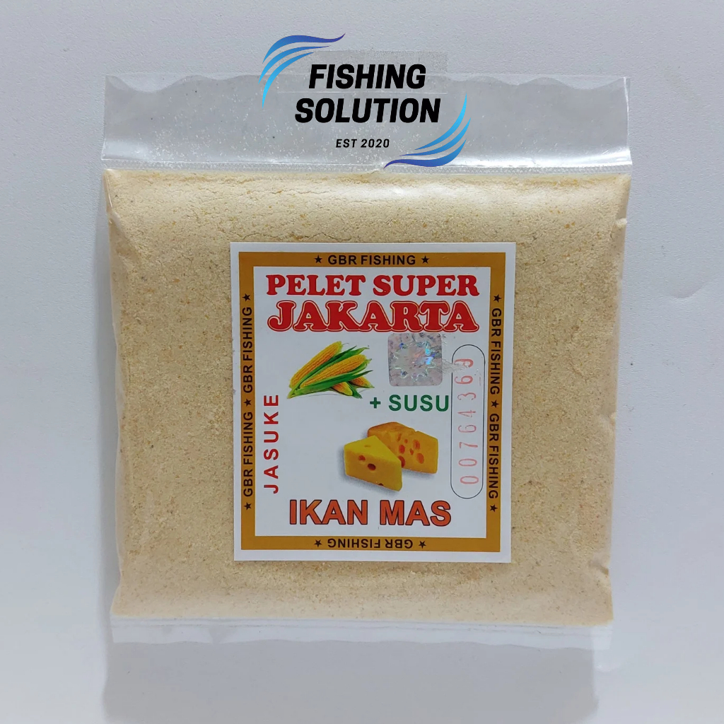 Umpan Pelet Super Jakarta Aroma JASUKE Jagung Susu Keju Ikan Mas GBR