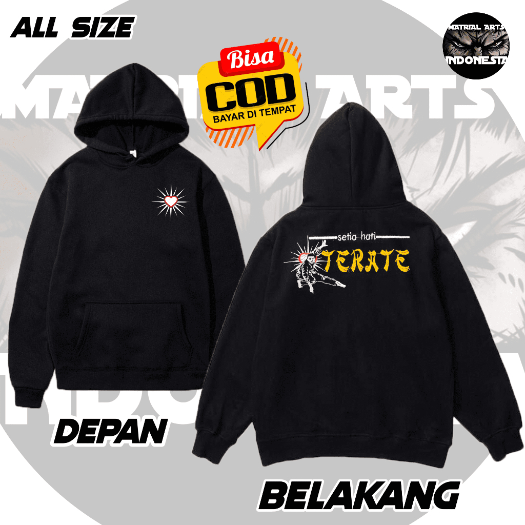 jaket psht bordir keren - jaket psht hoodie keren