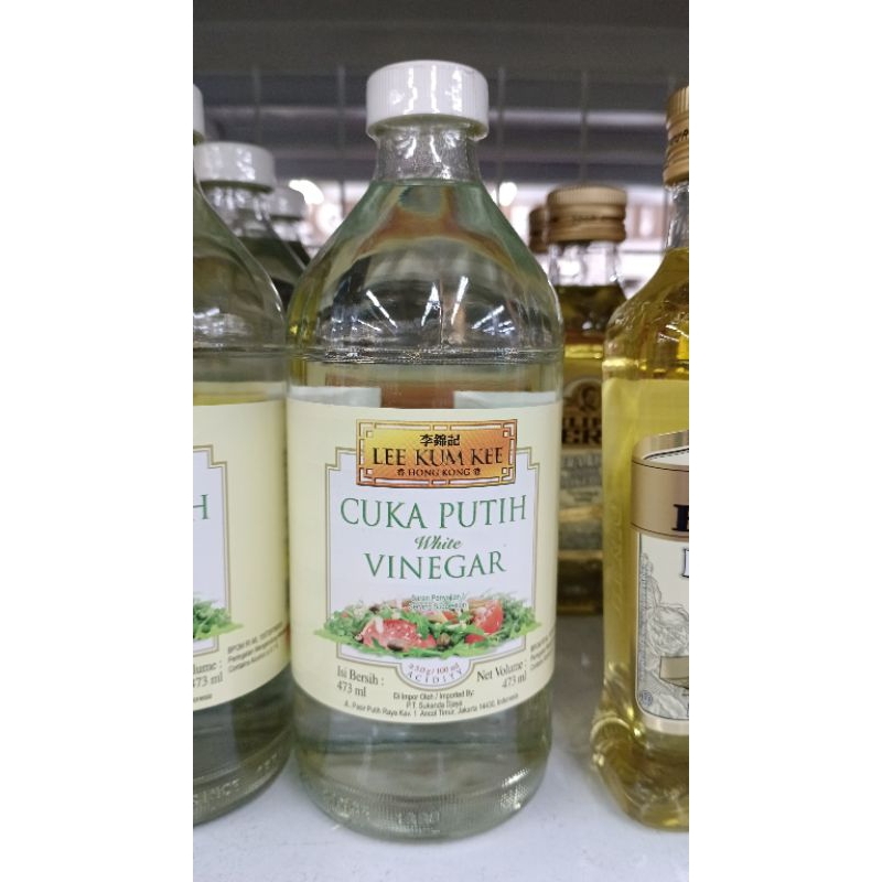 

LEE KUM KEE Cuka putih white vinegar 473ml