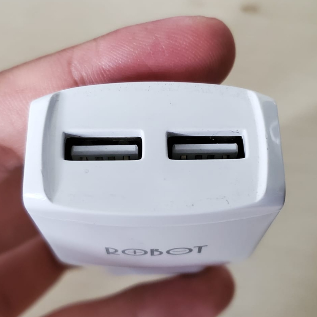 Kepala Charger 2 Usb Adaptor Charger  dual Port Kepala Cas 2 Usb Port