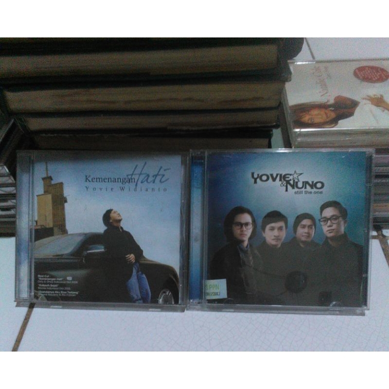 CD Musik Yovie Widianto Album Kemenangan Hati Dan Yovie& Nuno Album Still The One Original