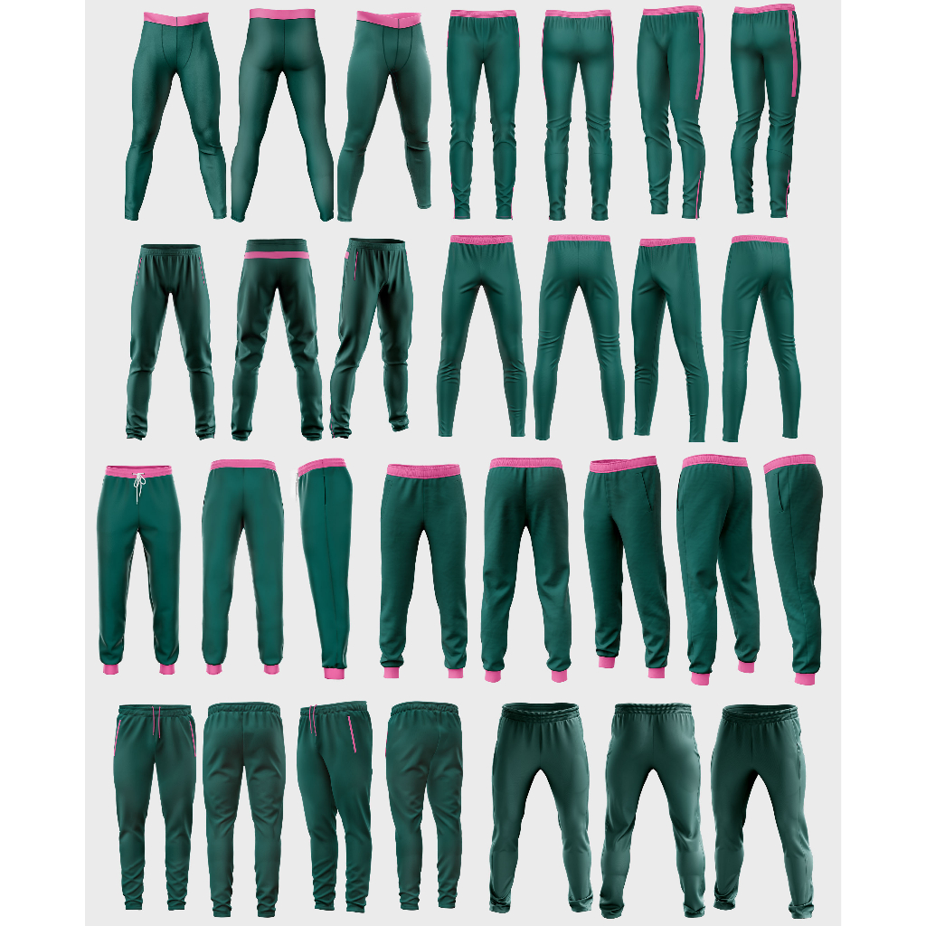 Mockup Celana Panjang Training - PSD