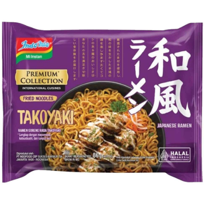 

Indomie Mie Goreng Premium Japanese Takoyaki 91 gram