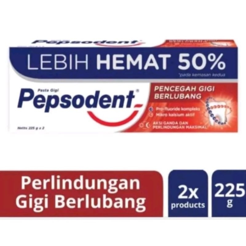 

PEPSODENT 225GR X 2pcs