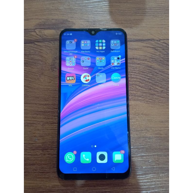 OPPO F9 CPH1825 RAM 4/64 NORMAL SIAP PAKAI SECOND