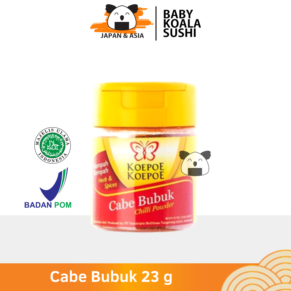 

KOEPOE Cabe Bubuk 23 g Halal | Chili Powder