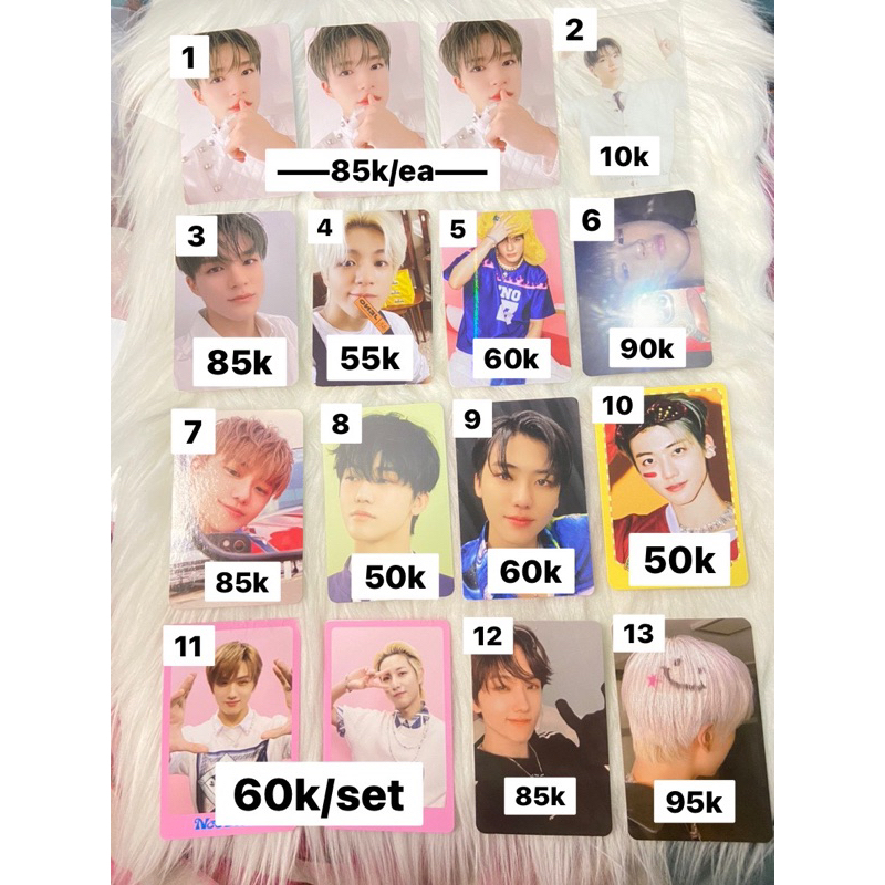 PC NCT DREAM JENO CAFE, JENO CANDY, JENO SG23, JENO MIRROR, JENO STARRY DREAM , JAEMIN MIRROR, JAEMI