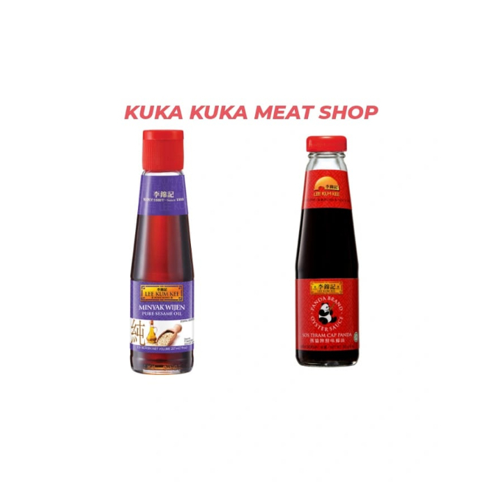 Lee Kum Kee Sesame Oil Minyak Wijen 115ml / Saus Panda 225gr