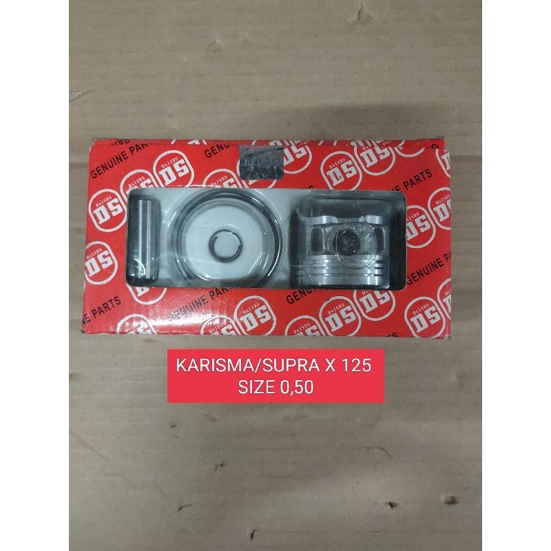 PISTON KIT KARISMA SUPRA X 125 SIZE 0,50 DAISHO