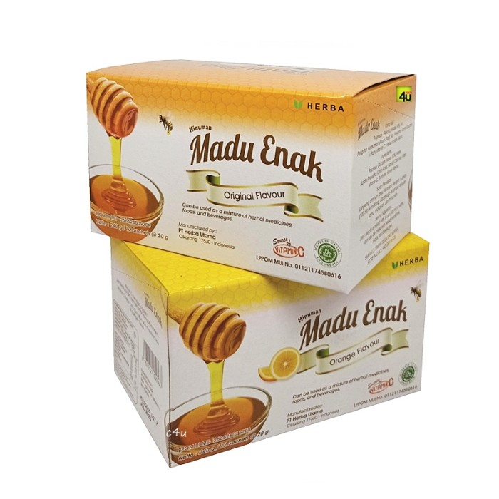 

Madu Enak Box 12's Sachet Herba