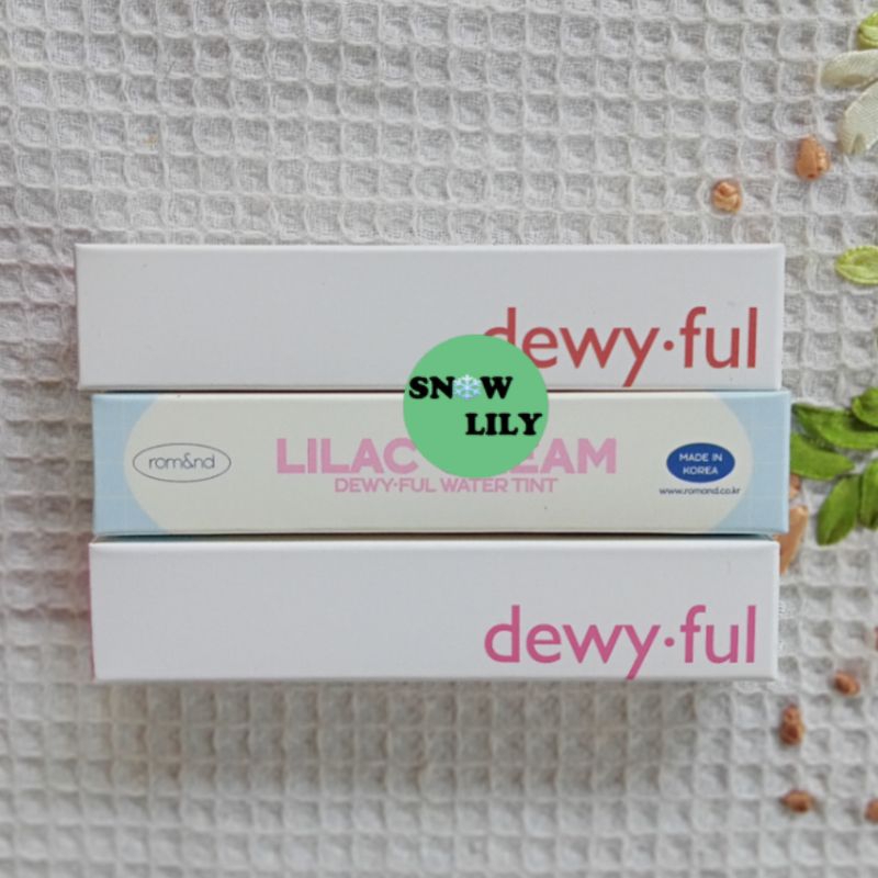 [CLEARANCE SALE] ROMAND Rom&nd Dewy.Ful Dewyful Water Tint Lip Tint Moist No 12 Canyon 13 Custard Ma