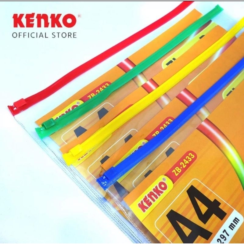 

ZIPPER BAG KENKO A4 ZB-2433